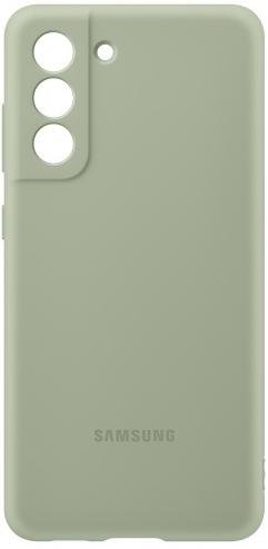 Чохол Samsung for Galaxy S21 FE - Silicone Cover Olive Green (EF-PG990TMEGRU)