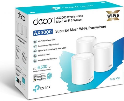 Система Wі-Fі TP-Link Deco X50 (Deco X50(3-pack))
