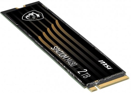 SSD-накопичувач MSI Spatium M480 2280 PCIe 4.0 x4 NVMe 2TB (S78-440Q150-P83)