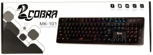 Фото: Клавіатура Cobra MK-101 USB Black № 6 | KTC