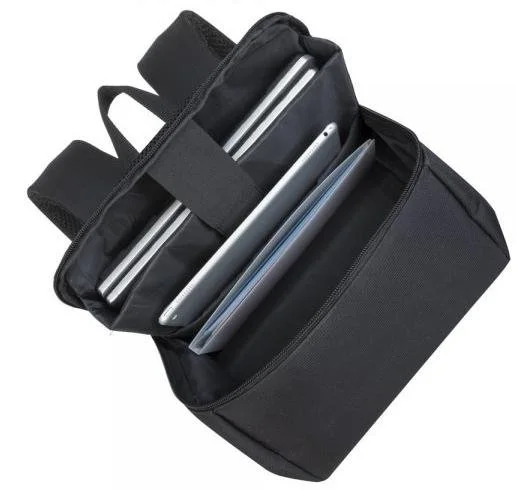 Фото: Рюкзак для ноутбука Riva Case 8068 Black + Бутилка для води 0.75л № 23 | KTC
