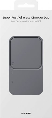 Зарядний пристрій Samsung 15W Wireless Charger Duo w/o TA Black (EP-P5400BBRGRU)