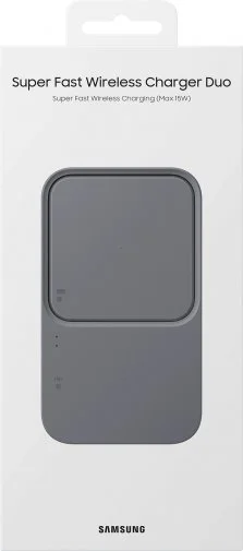 Фото: Бездротова зарядна станція Samsung Wireless Charger Duo 15W w/o TA Black (EP-P5400BBEGEU ) № 10 | KTC
