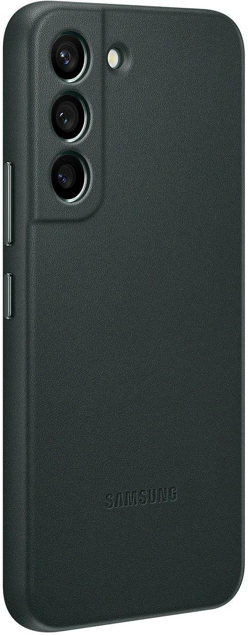 Чохол Samsung for Galaxy S22 - Leather Cover Forest Green (EF-VS901LGEGRU)