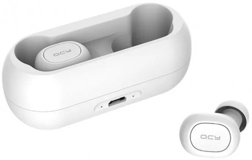 Фото: Навушники QCY T1C TWS White (QCY-T1C White) № 6 | KTC