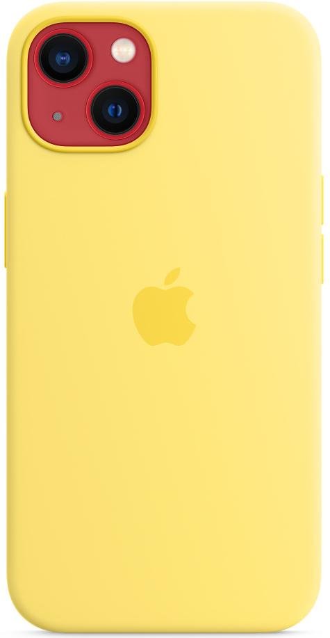 Чохол Apple for iPhone 13 - Silicone Case with MagSafe Lemon Zest (MN623)