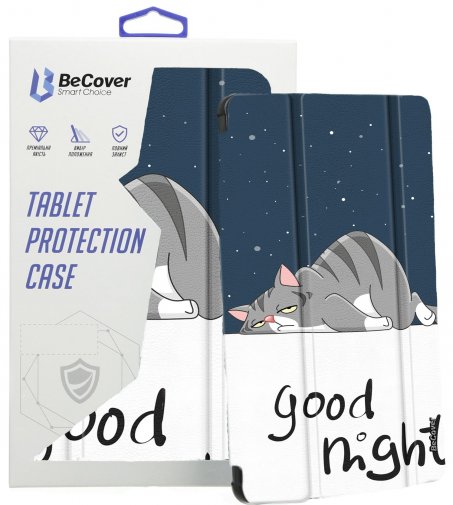 Чохол для планшета BeCover for Samsung Galaxy Tab A8 2021 SM-X200 / X205 - Smart Case Good Night (707273)