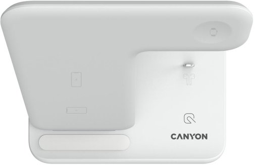 Док-станція Canyon WS-302 3in1 White (CNS-WCS302W)