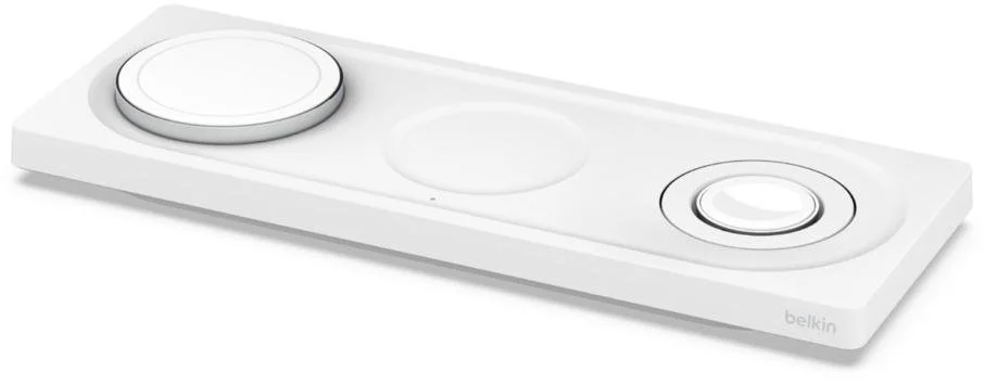 Фото: Бездротова зарядна станція Belkin 3in1 MagSafe Stand White (WIZ016vfWH) № 10 | KTC