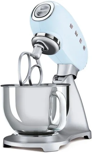 Фото: Планетарний міксер Smeg Retro Style Pastel Blue (SMF02PBEU) № 6 | KTC