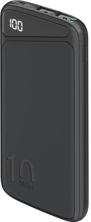 Батарея універсальна Wentronic Goobay 10000mAh PD QC3.0 Black (53936)