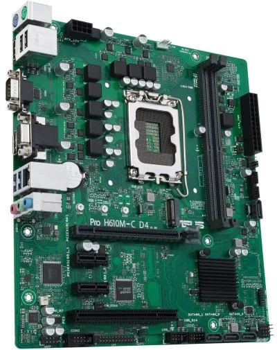 Фото: Материнська плата ASUS PRO H610M-C D4-CSM № 5 | KTC