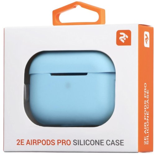  Чохол 2E for Apple Airpods Pro - Pure Color Silicone 2.5mm Blue (2E-PODSPR-IBPCS-2.5-BL)