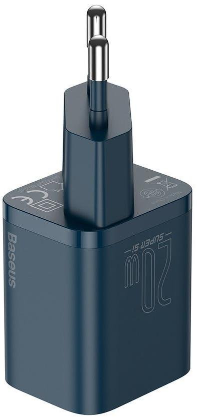 Зарядний пристрій Baseus Super Si Quick Charger PD 20W Blue (CCSUP-B03)