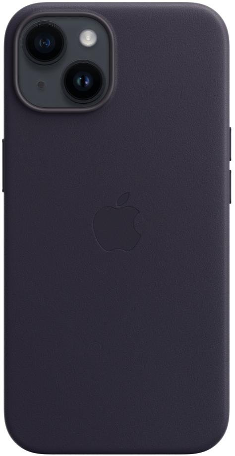 Чохол Apple for iPhone 14 - Leather Case with MagSafe Ink (MPP63ZE/A)