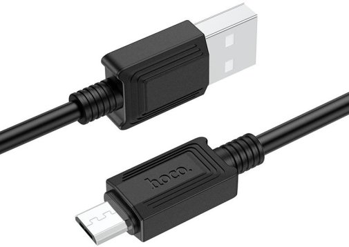 Кабель Hoco X73 AM / Micro USB 1m Black (37048)