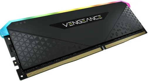 Фото: Оперативна пам’ять Corsair Vengeance RGB RS Black DDR4 1x16GB (CMG16GX4M1E3200C16) № 6 | KTC