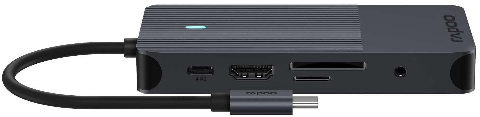 USB-хаб Rapoo 8in1 UCM-2004