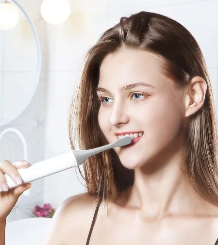 Фото: Електрична зубна щітка ENCHEN Electric Toothbrush Aurora T+ White № 12 | KTC