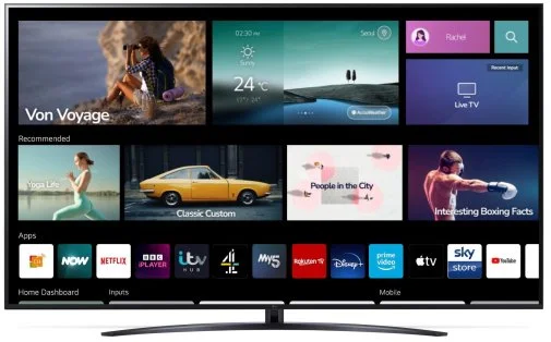 Фото: Телевізор LED LG 43UQ91006LA (Smart TV, Wi-Fi, 3840x2160) № 9 | KTC