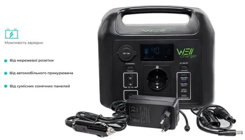 Фото: Зарядна станція WellCharger D320 300W 320Wh № 11 | KTC