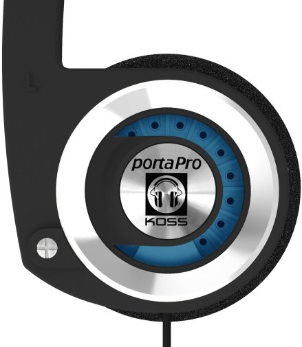 Навушники KOSS Porta Pro Classic Collapsible On-Ear Black/Silver (192485.101)