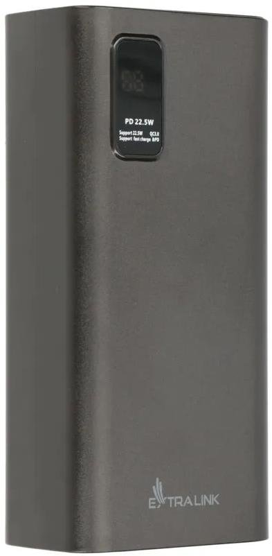 Батарея універсальна ExtraLink EPB-069 30000mAh 22.5W Black (5903148919515)
