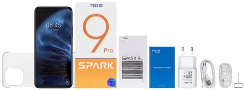  Смартфон TECNO Spark 9 Pro KH7n 4/128GB Burano Blue (4895180783845)