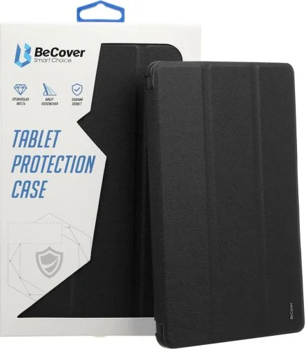 Фото: Чохол для планшета BeCover for Realme Pad - Smart Case Black (708074) № 8 | KTC
