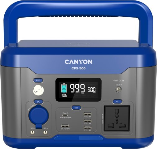 Зарядна станція Canyon CPS-500 515Wh 139200mAh 500W (CND-PS15UNS)