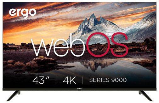 Телевізор LED Ergo 43WUS9100 (Smart TV, Wi-Fi, 3840x2160)