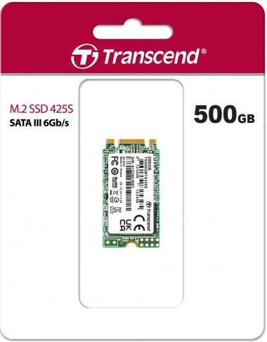 SSD-накопичувач Transcend 425S 2242 SATA III 500GB (TS500GMTS425S)