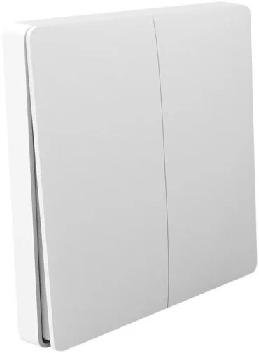 Фото: Вимикач Aqara Smart wall switch H1 no neutral double rocker (WS-EUK02) № 9 | KTC