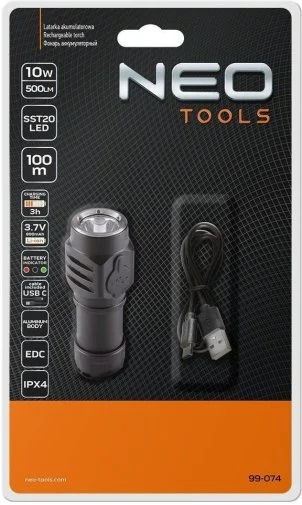 Фото: Ліхтар ручний Neo Tools 99-074 500Lm № 9 | KTC