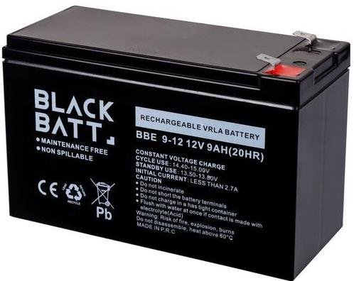 Батарея для ПБЖ Blackbatt GEL12V/9Ah (BB 09 12V/9Ah)