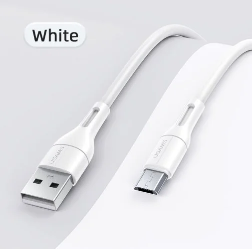 Фото: Кабель Usams US-SJ502 U68 2A AM / MicroUSB 1m White (SJ502USB02) № 5 | KTC