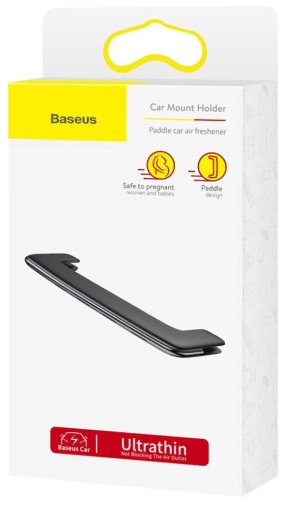 Автомобільний освіжувач повітря Baseus Paddle Freshener Black (SUXUN-BP01)