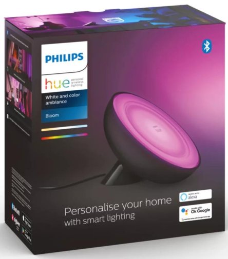 Лампа Philips Hue Bloom Black (929002376001)