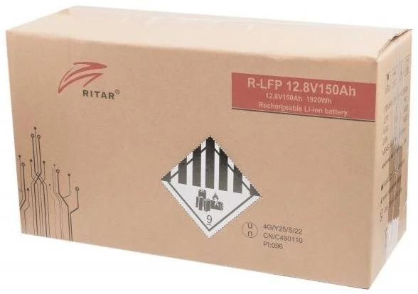 Фото: Батарея для ДБЖ Ritar R-LFP12.8V150Ah 12V 150Ah № 5 | KTC
