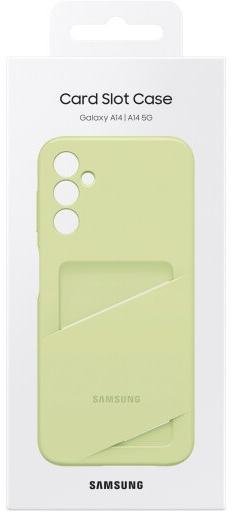 Чохол Samsung for Galaxy A14 A146 - Card Slot Case Lime (EF-OA146TGEGRU)