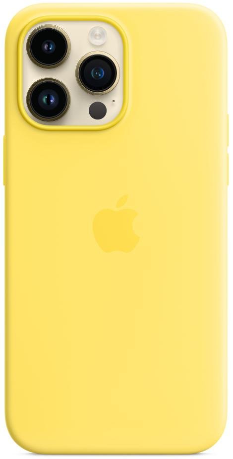 Чохол Apple for iPhone 14 Pro Max - Silicone Case with MagSafe Canary Yellow (MQUL3)