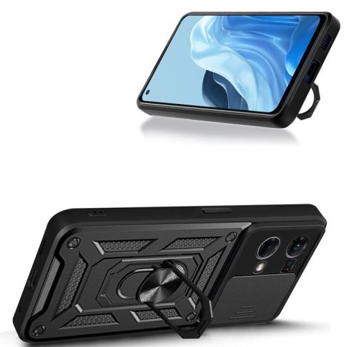 Чохол BeCover for Oppo Reno7 - Military Black (709111)