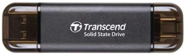 Зовнішній SSD-накопичувач Transcend ESD310C 256GB Black (TS256GESD310C)