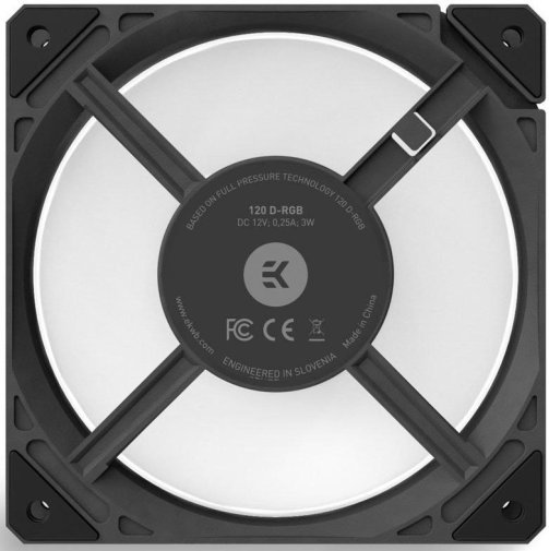 Кулер EKWB EK-Loop Fan FPT 120 D-RGB Black (3831109897546)