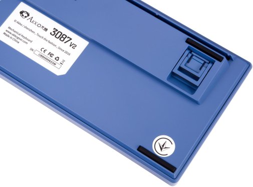 Клавіатура Akko 3087 DS Ocean Star 87Key CS Blue V2 ENG/UKR USB Blue (6925758614252)