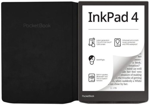 Чохол для електронної книги Pocketbook for PocketBook 743 - Flip Cover Black (HN-FP-PU-743G-RB-WW)