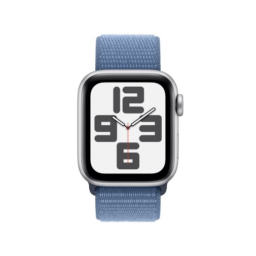  Смарт годинник Apple Watch SE 2gn GPS 40mm Silver Aluminium Case with Winter Blue Sport Loop (MRE33)