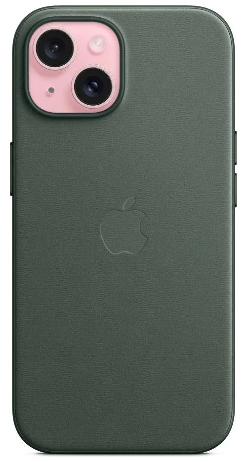 Фото: Чохол Apple for iPhone 15 - FineWoven Case with MagSafe Evergreen (MT3J3) № 11 | KTC