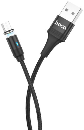 Кабель Hoco U76 Fresh 2A AM/MicroB 1.2m Black (6931474716712)