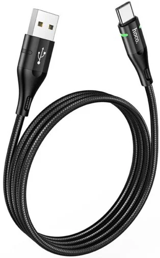 Фото: Кабель Hoco U93 3A AM/Type-C 1.2m Black (6931474732170) № 9 | KTC
